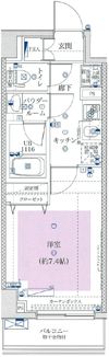 ユリカロゼ西新井の間取り画像