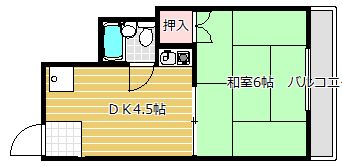 清水丘マンションの間取り画像