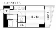 エステムコート神戸ハーバーランド前Ⅱの間取り画像