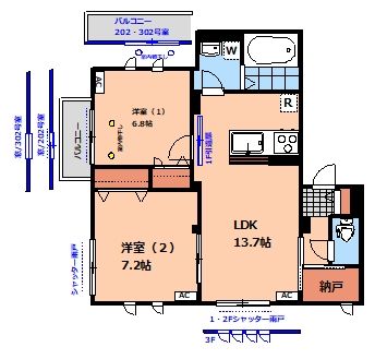 間取図