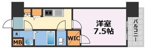 フォーリアライズ大阪ウエストベイの間取り画像