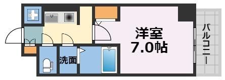 サムティ難波VIVOの間取り画像