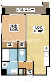 ヨシカワマンション高城の間取り画像