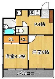 ロイヤルMの間取り画像