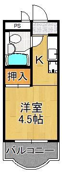 フェリス苅田の間取り画像