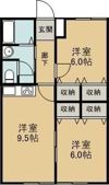 グロワール神拝の間取り画像