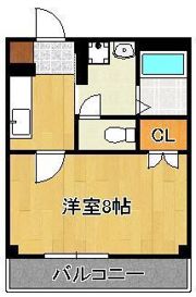 アンプルールフェールChanceの間取り画像