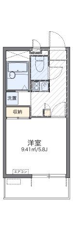 レオパレスLUNA PIENAの間取り画像