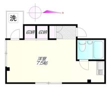山口ハイツの間取り画像