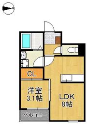Crecia春の町の間取り画像