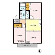 クイーンハイツ Ⅱの間取り画像