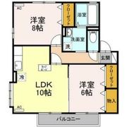 リビングタウン新田東Bの間取り画像