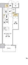 リビオメゾン新大阪の間取り画像