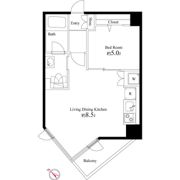 中銀高輪マンシオンの間取り画像