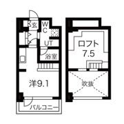 エスリード大阪シティーウエストの間取り画像