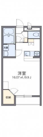 レオパレス扇の間取り画像