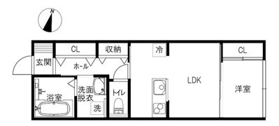 TAP旭町3の間取り画像