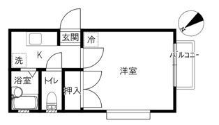 メゾン・ド・クラルテの間取り画像