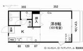 エルメゾン蔵本の間取り画像