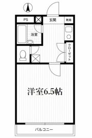 コーポ岡田の間取り画像