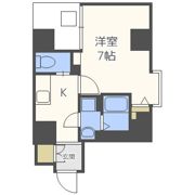 フォーチュン心斎橋イーストの間取り画像