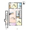 東松山市和泉町 アパート新築工事の間取り画像