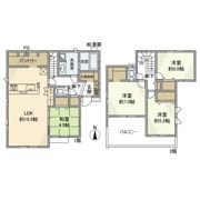 東道野辺戸建の間取り画像