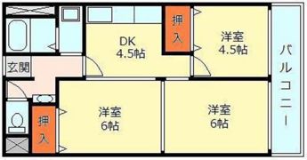セントエルモ門田文化町の間取り画像