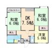 百楽マンションの間取り画像