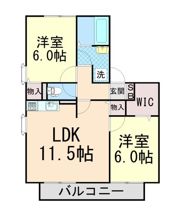 モンテビューの間取り画像