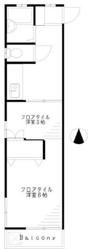 青山ハイムの間取り画像