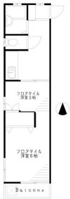 青山ハイムの間取り画像