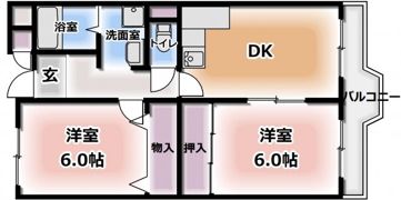 ピュアネスDoiの間取り画像