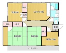 内野本郷ハウスの間取り画像