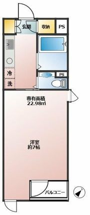 ワイライフ二子玉川の間取り画像