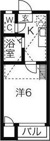 リバティー川名の間取り画像