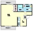 津村マンションの間取り画像