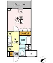 イーストサイドレジデンスの間取り画像