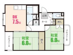 ミチルーム可部南の間取り画像