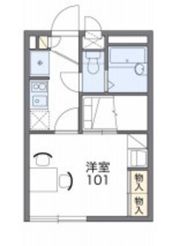 レオパレスシャルマン東雲の間取り画像