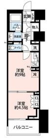 イノバス不動前の間取り画像
