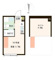 ハーモニーテラス貫井Ⅲの間取り画像