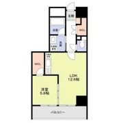 船場ミッドキューブの間取り画像
