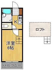 トリビュートNAOTOの間取り画像