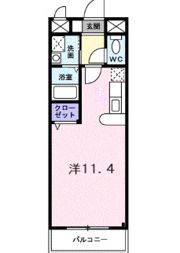 ベルコート西新井の間取り画像