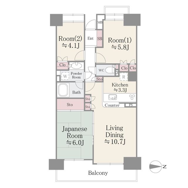 間取図