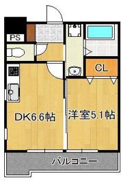ラ・ヴェリテ鍛冶町の間取り画像