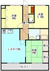 三隆（2）コーポラスの間取り画像