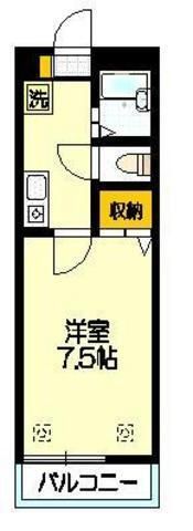 アリコヴェールの間取り画像