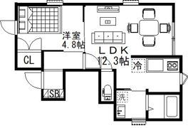 アンシャンテの間取り画像